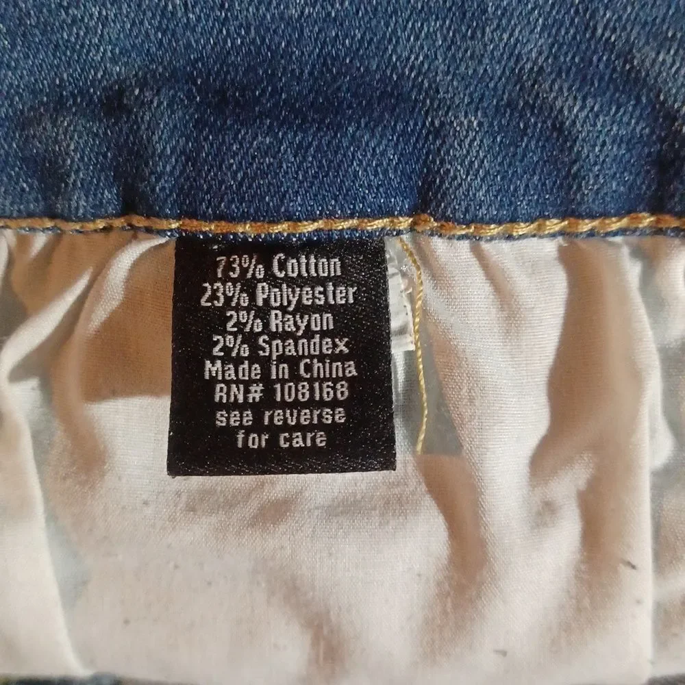 642520....High Waist RSQ Seattle Skinny Tapered Jeans Size 30X30, 9